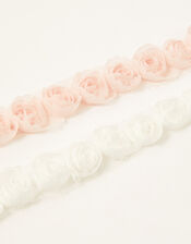 Baby Rosette Bando Twinset, , large