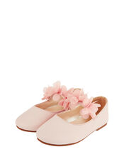 Baby Macaroon Corsage Walker Shoes, Pink (PALE PINK), large