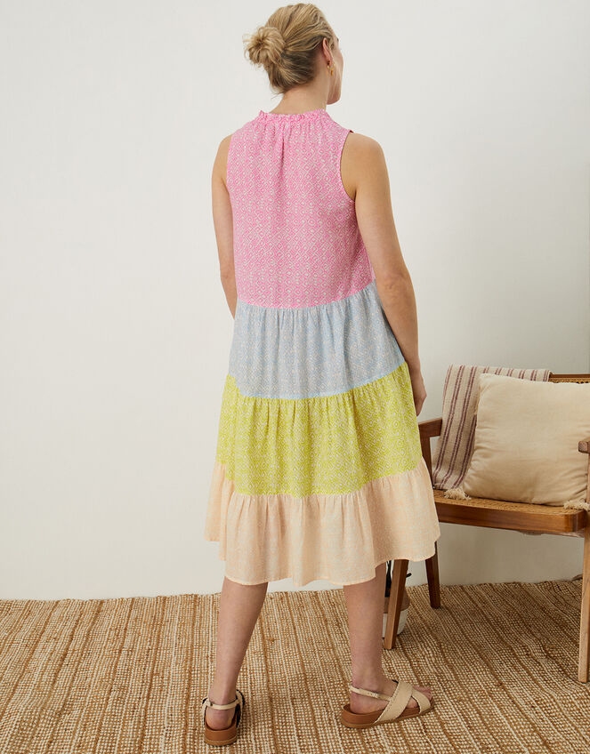 Cali Tiered Short Dress, Pink (PINK), large