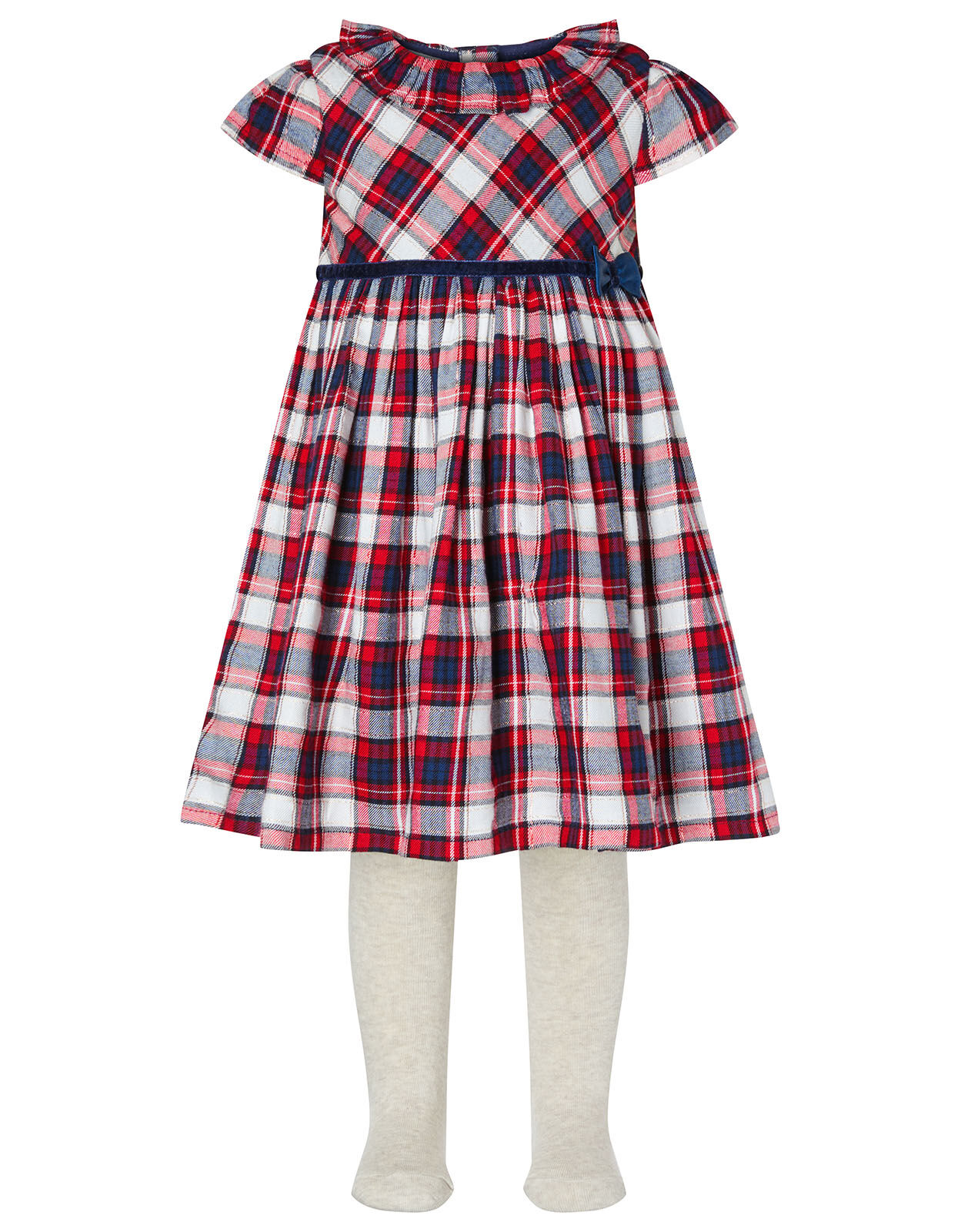 Monsoon tartan shop dress