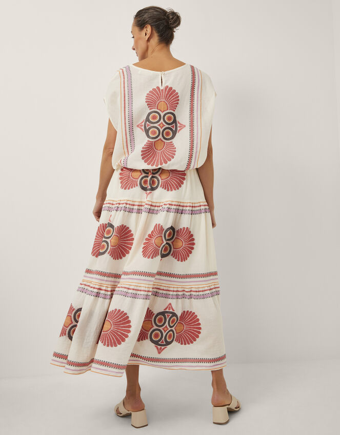 Devotion Twins Olympia Jacquard Midi Skirt, , large