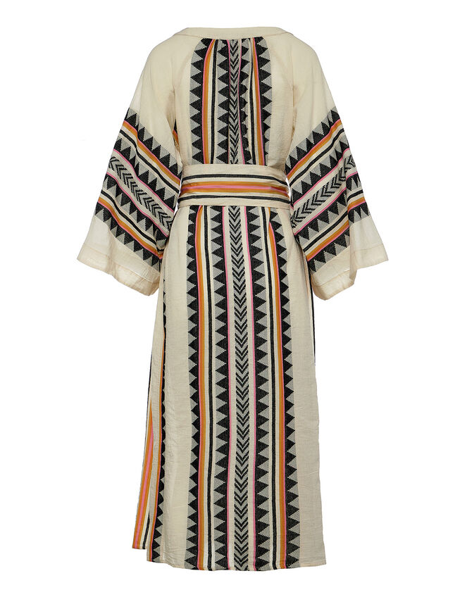 Devotion Twins Porto Pefko Maxi Dress, Natural (NEUTRAL), large