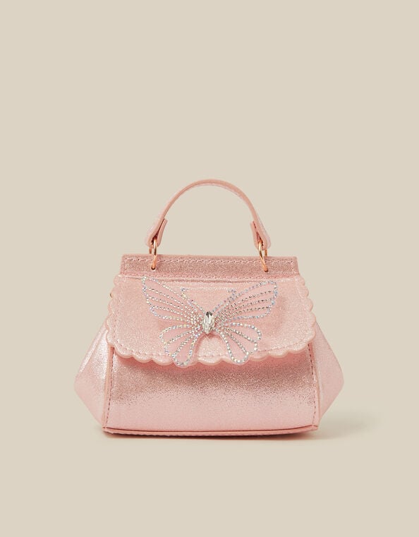Elise Butterfly Embellished Bag, , large
