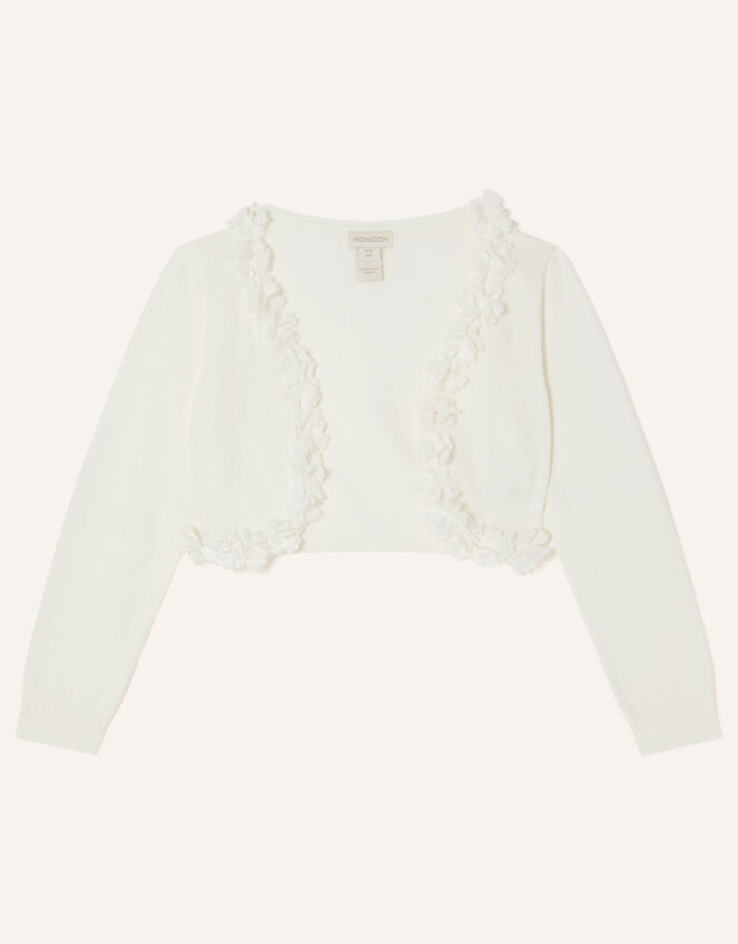 Baby Pansy Flower Cardigan