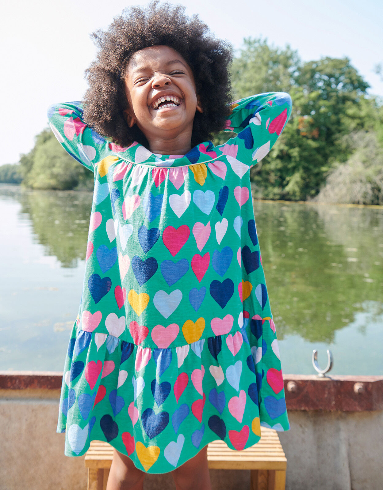 Monsoon heart top dress