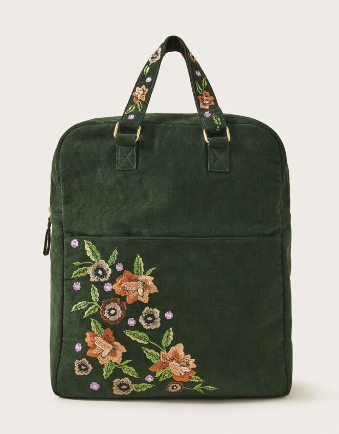 Cord Embroidered Backpack, , large