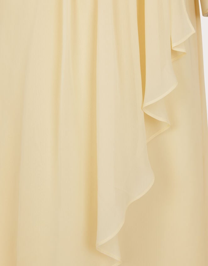 Indi Tie-Back Prom Dress, Yellow (LEMON), large