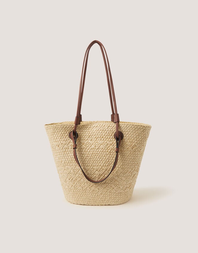 Callie Thorpe x Monsoon Straw Tote Bag, , large