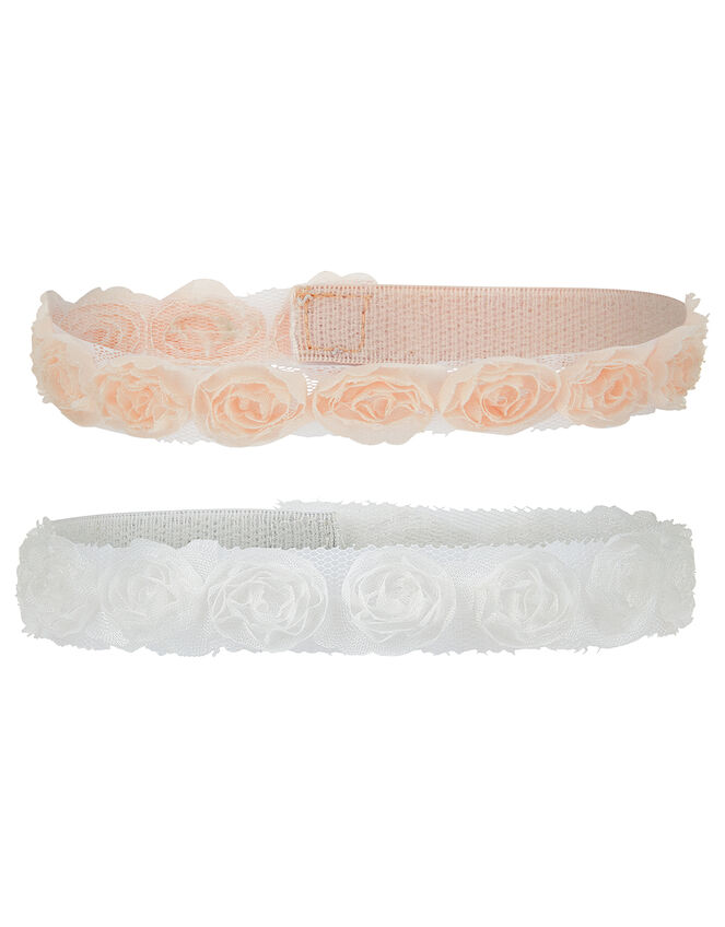 Baby Rosette Bando Headband Set, , large