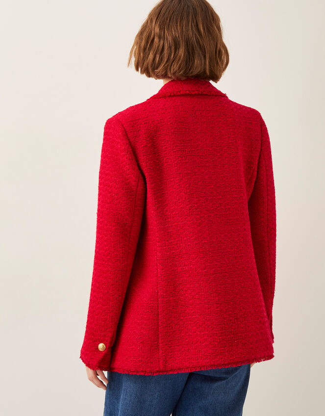 Rubi Tweed Jacket, Red (RED), large