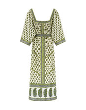 East Harriet Print Dress, Green (GREEN), large