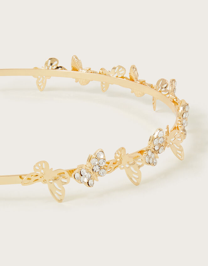 Flutter Sparkle Butterfly Headband, , large