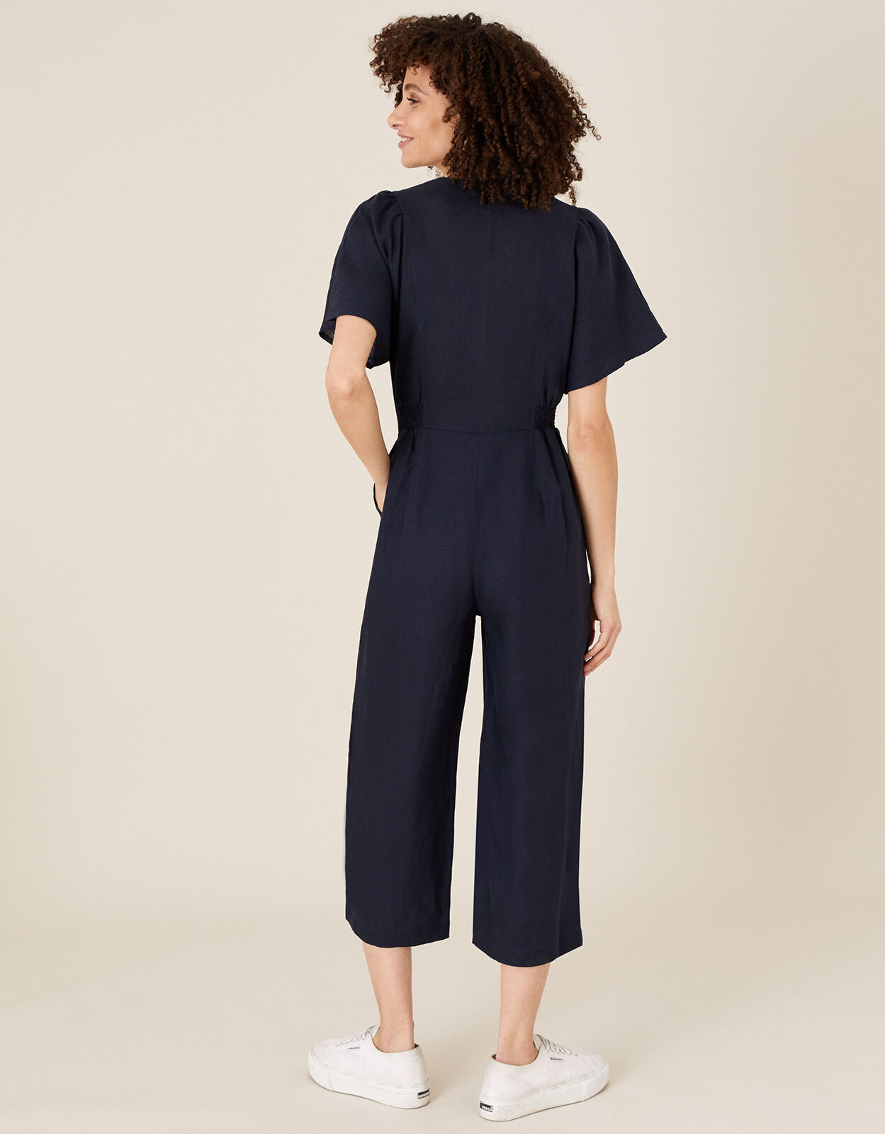 Monsoon sales linen jumpsuit