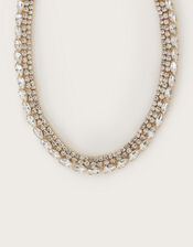 Statement Diamante Necklace, , large