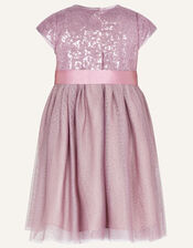 Baby Paige Dress, Pink (DUSKY PINK), large