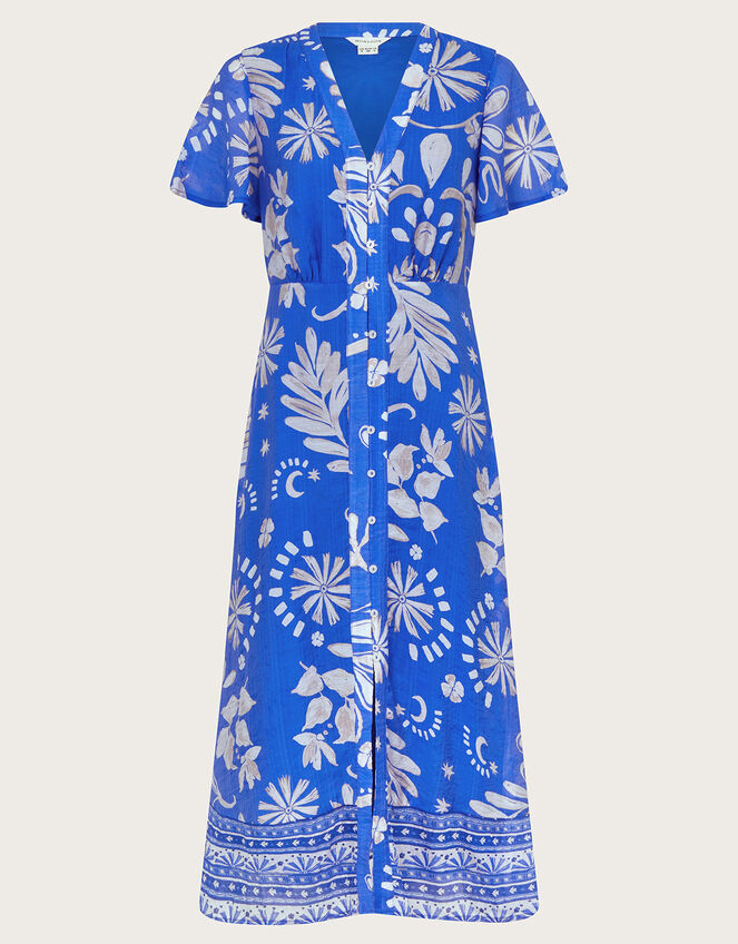 Cleo Tea Dress, Blue (BLUE), large