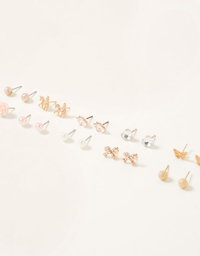 Dreamy Pearl Stud Earring Multipack, , large