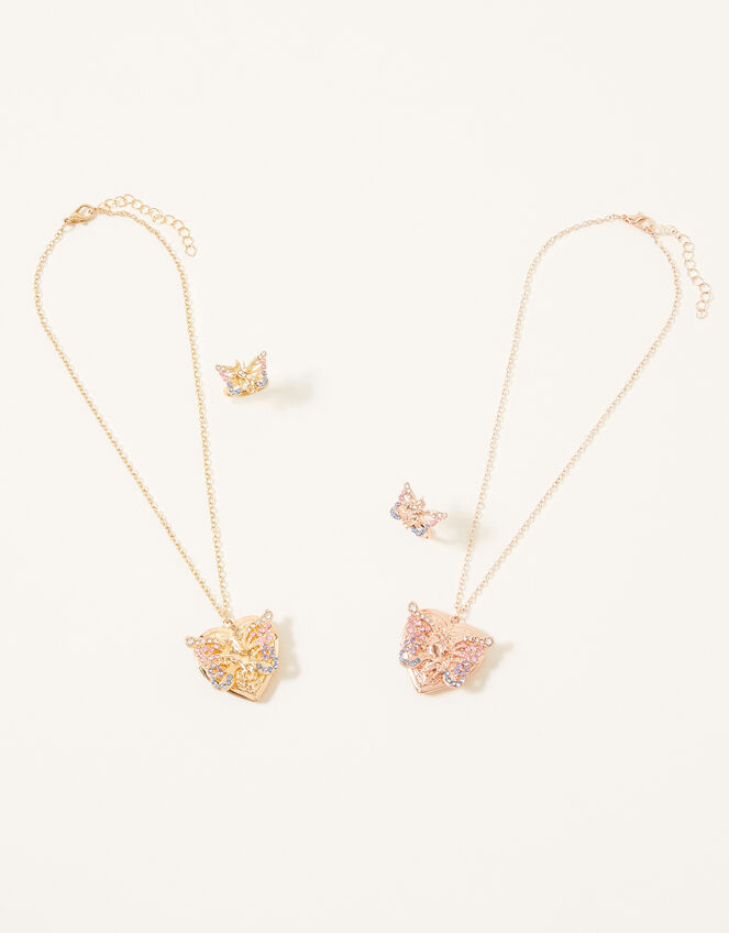 Unicorn Wings Tear-and-Share Jewellery Set, , large