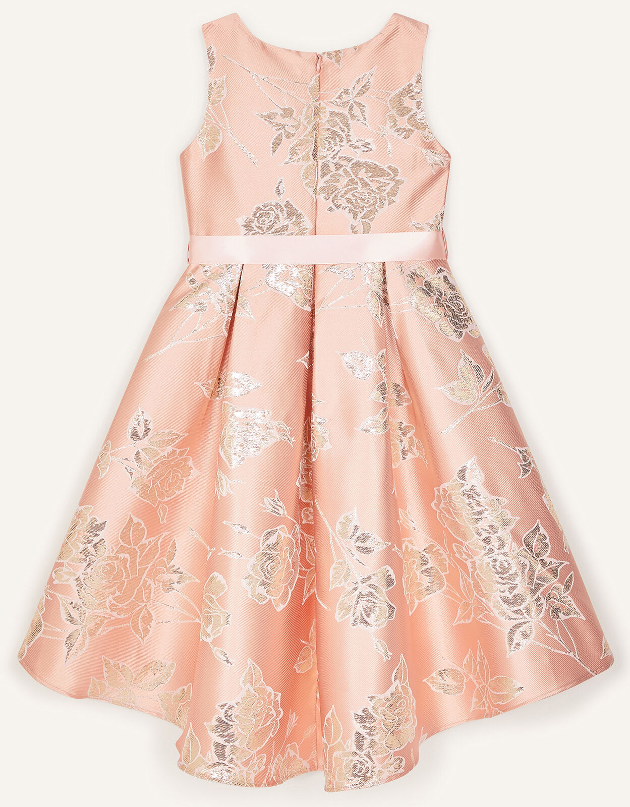 Jacquard pink dress clearance