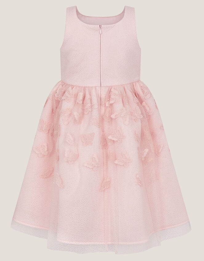 Mapel Butterfly Tulle Dress, Pink (PINK), large