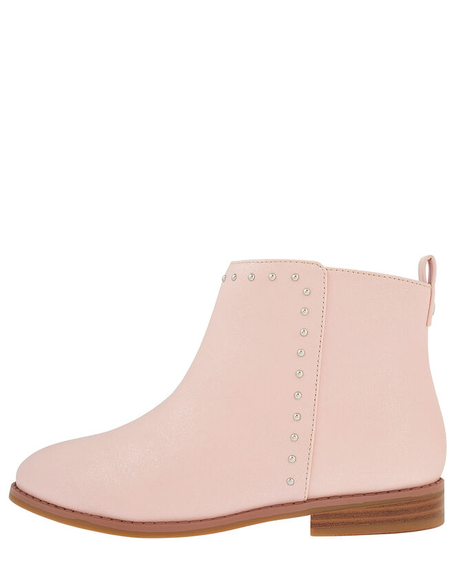 Latisha Stud Ankle Boots, Pink (PINK), large