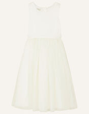 Lace Top and Dress 2-in-1 Set, Ivory (IVORY), large