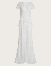 Sienna Lace Maxi Wedding Dress, Ivory (IVORY), large