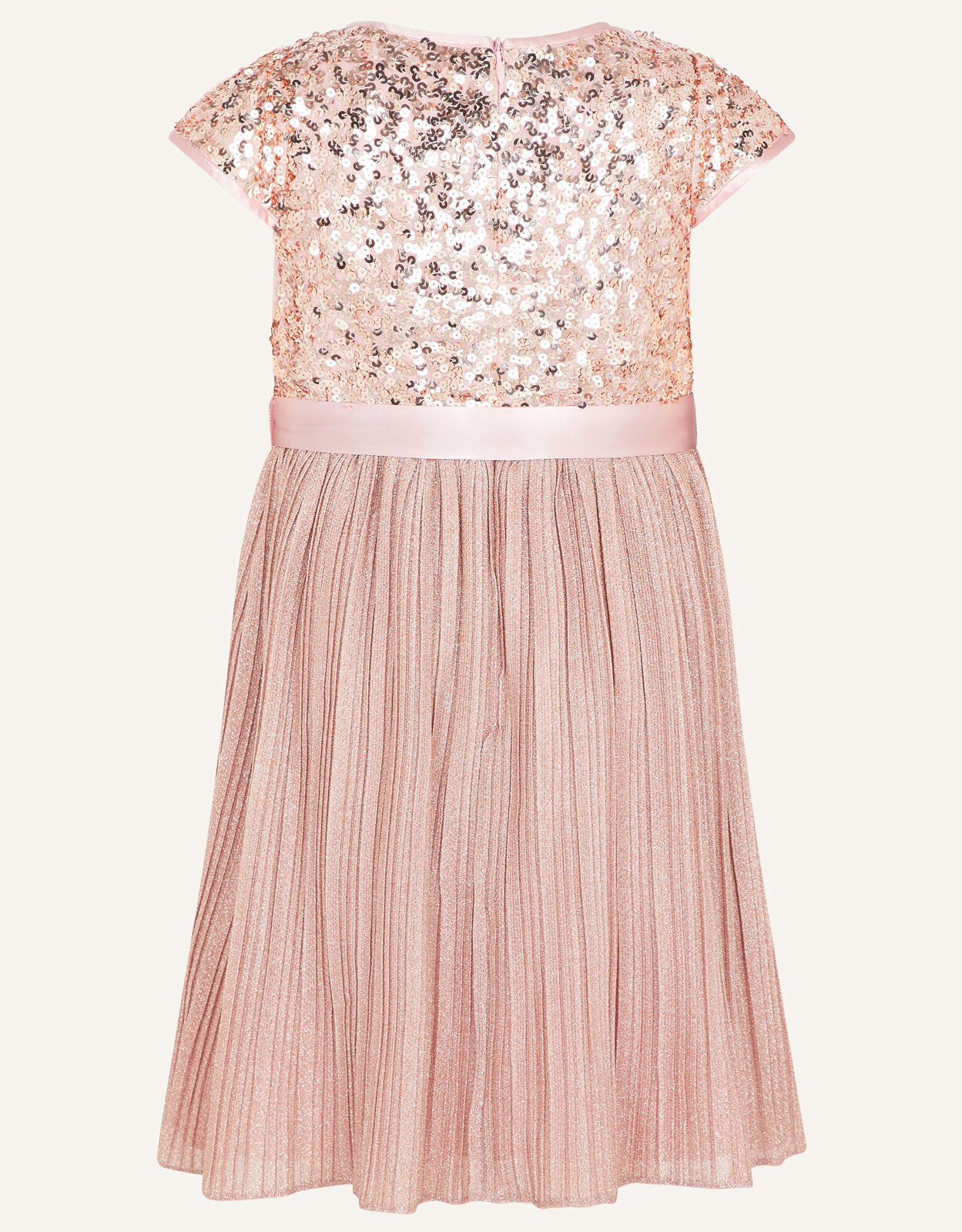 Monsoon pink sequin best sale dress