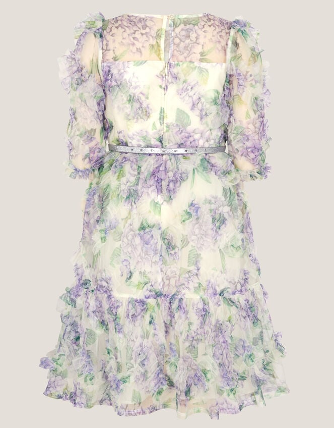 Hydrangea Ruffle Party Dress, Multi (MULTI), large