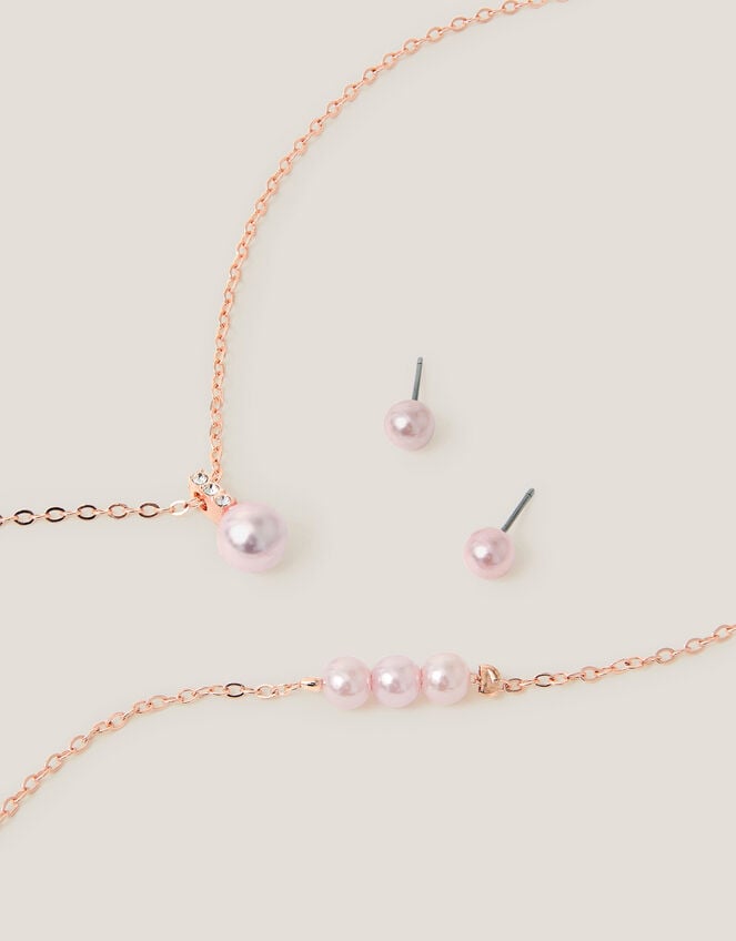 Bridesmaid Pearl Jewellery Set, , large