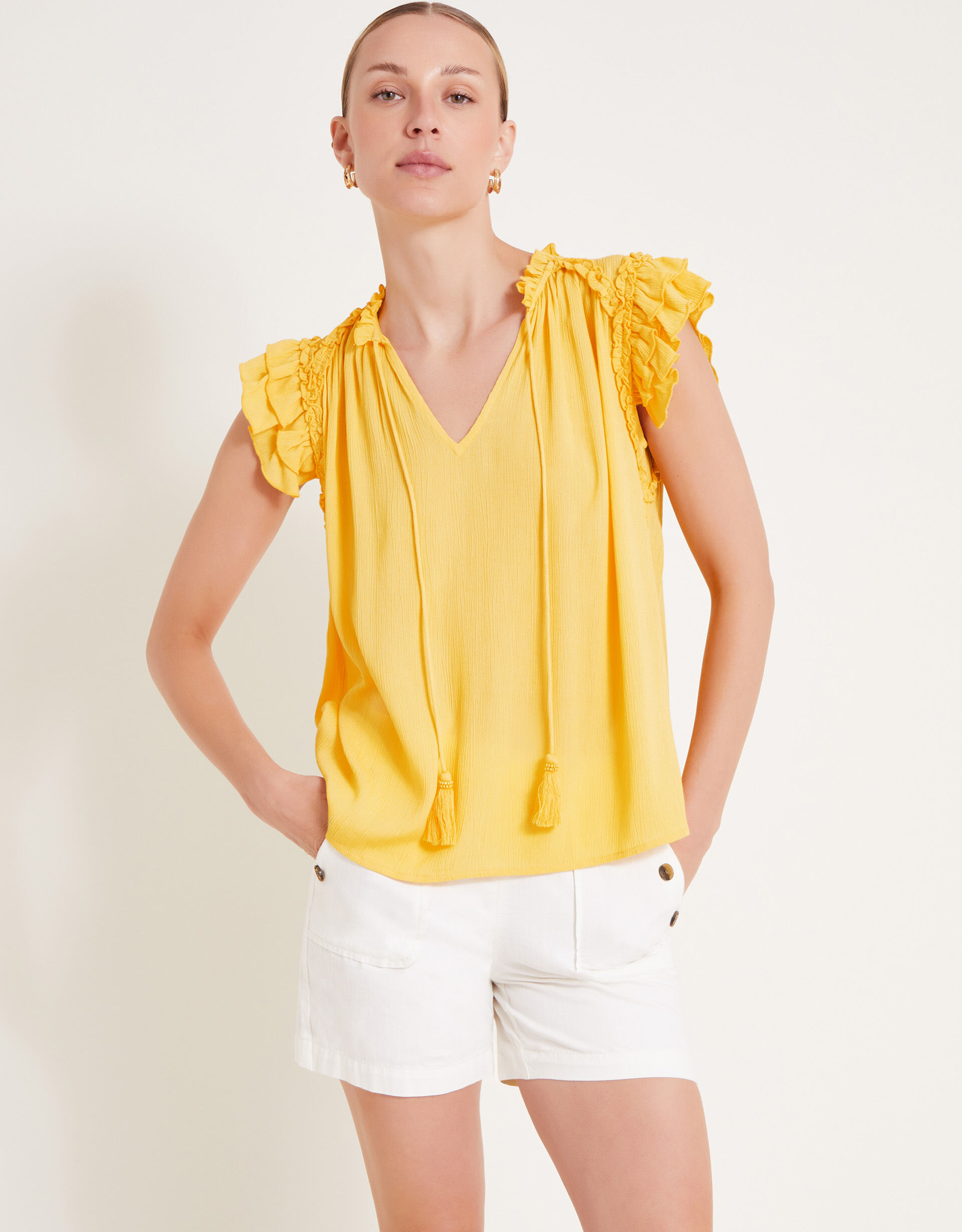 Monsoon yellow top 2025