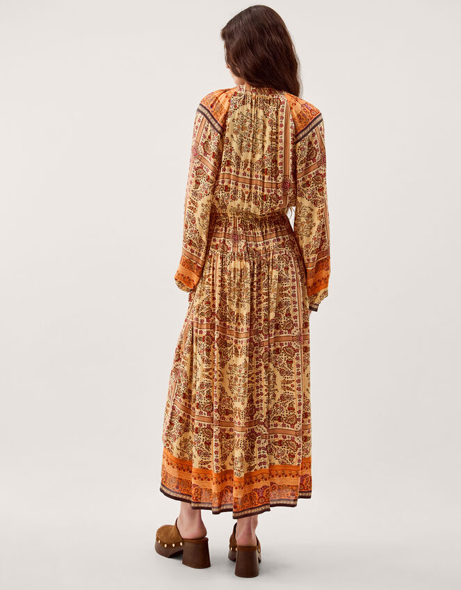 ines midi dress Ines Eyelet Floral Zayla Poplin Midi Dress MAGENTA-WHITE / XS by Sugarlips
