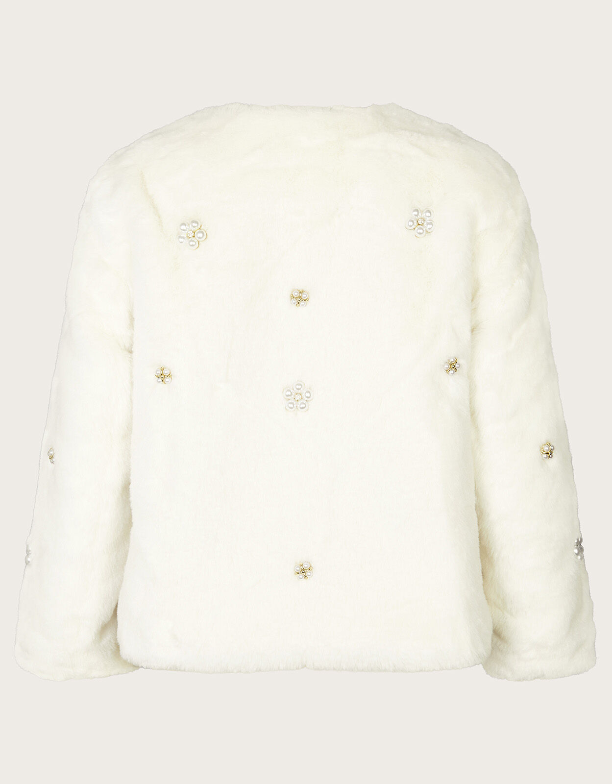 Monsoon faux fur coat hot sale