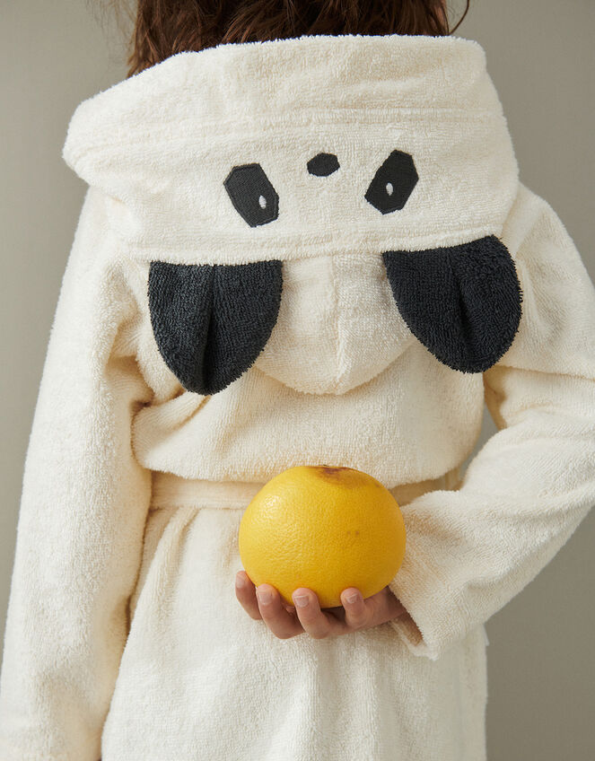 Liewood Lily Panda Bathrobe, Cream (CREAM), large