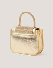 Mini Metallic Handbag, , large