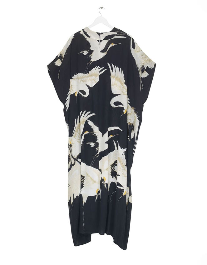 One Hundred Stars Stork Print Maxi Kaftan, , large