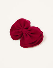School Large Bow Hair Clip , , large