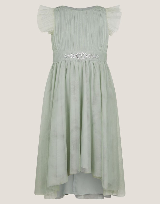 Penelope Belt Dress, Green (SAGE), large