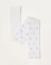 Glitter Butterfly Tights, Pink (PINK), large