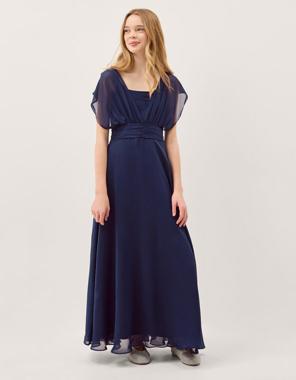 Maddison Multiway Chiffon Dress, Blue (NAVY), large