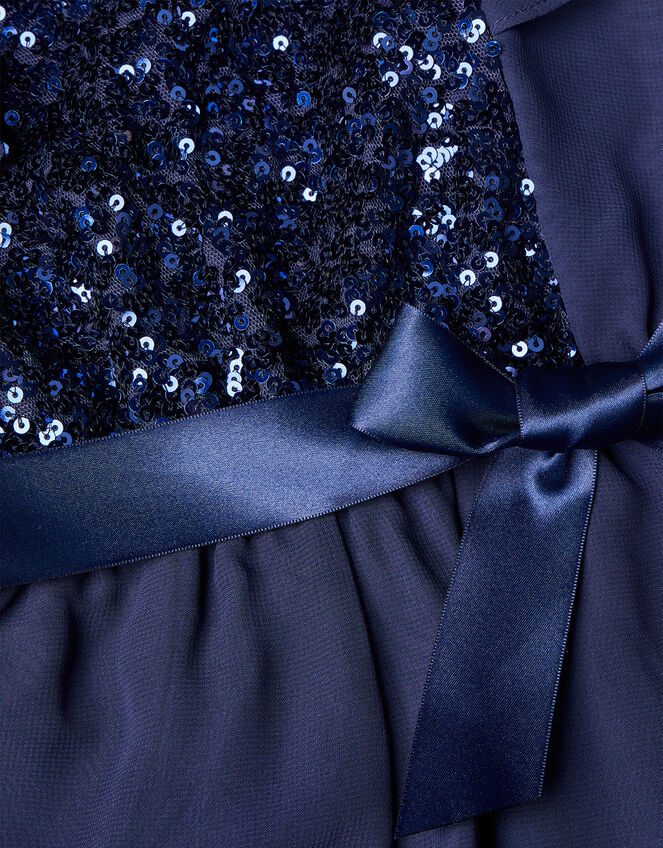 Bonita Sequin Playsuit, Blue (NAVY), large