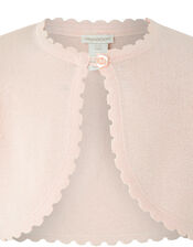 Baby Niamh Sparkle Knit Cardigan, Pink (PINK), large