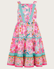 Heritage Floral Maxi Dress, Pink (BRIGHT PINK), large