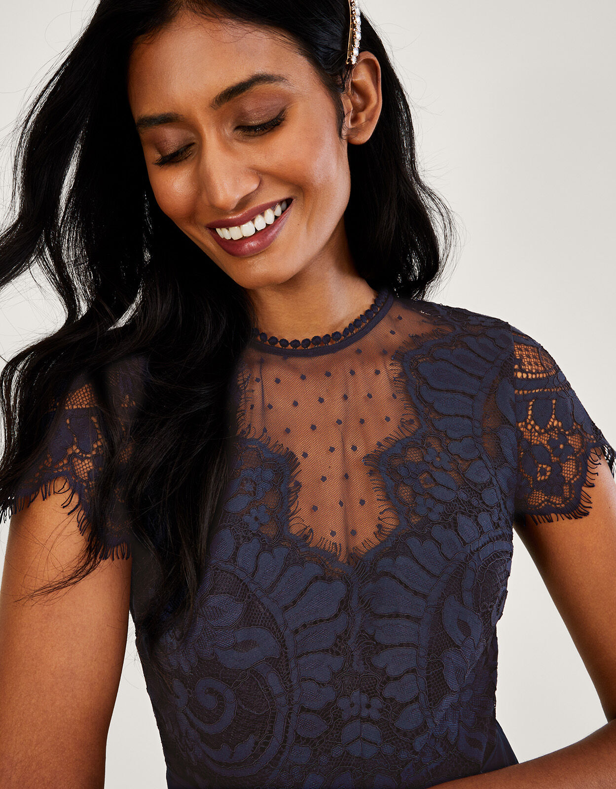 Monsoon lace dress discount