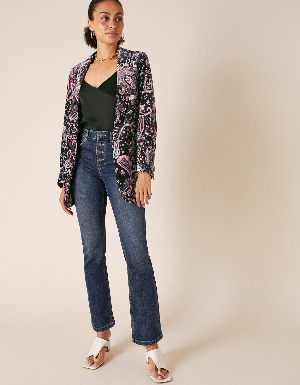 Paisley jacket womens deals
