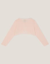 Maeve Bow Button Cardigan, Pink (PALE PINK), large