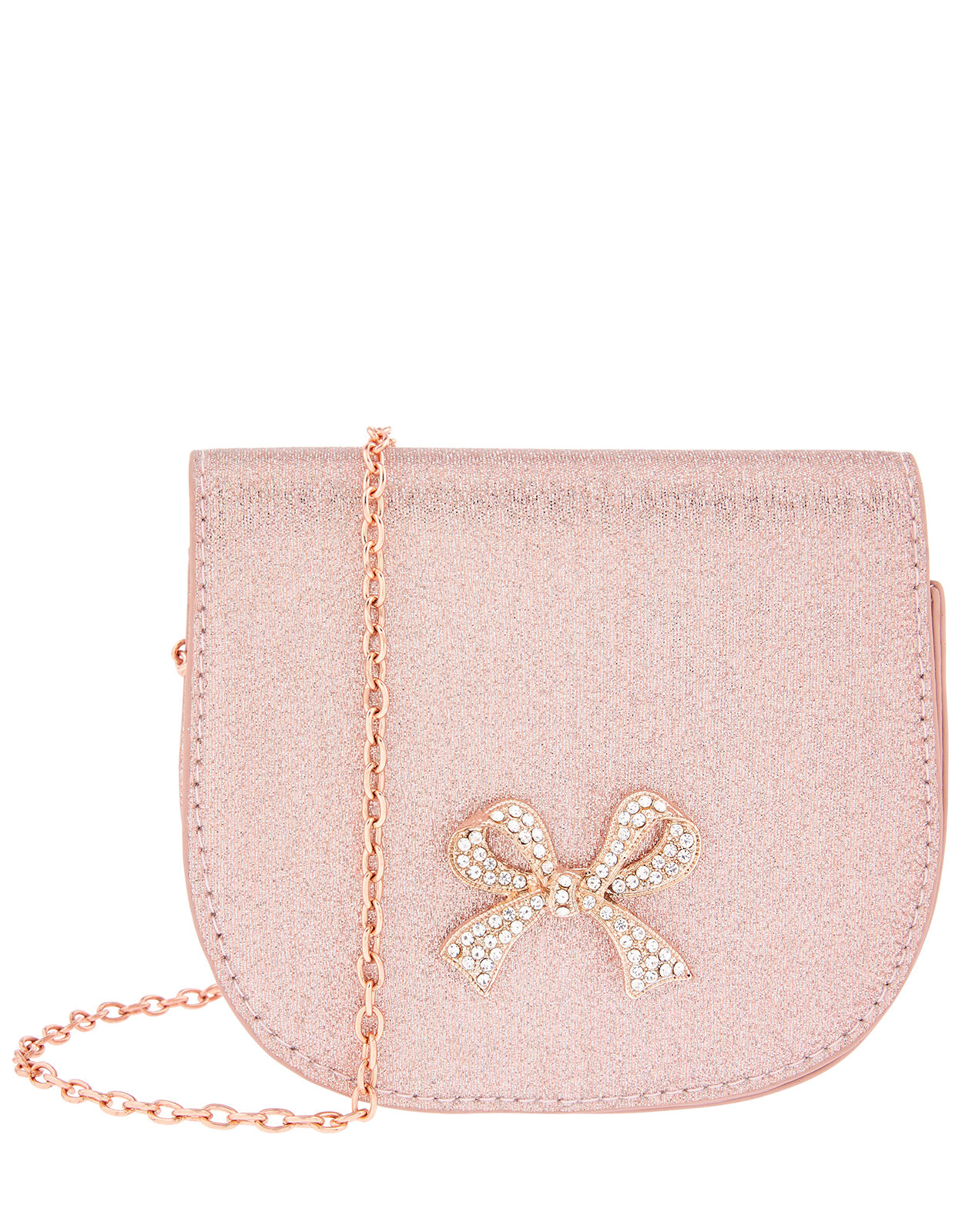 Diana Diamante Bow Shimmer Bag