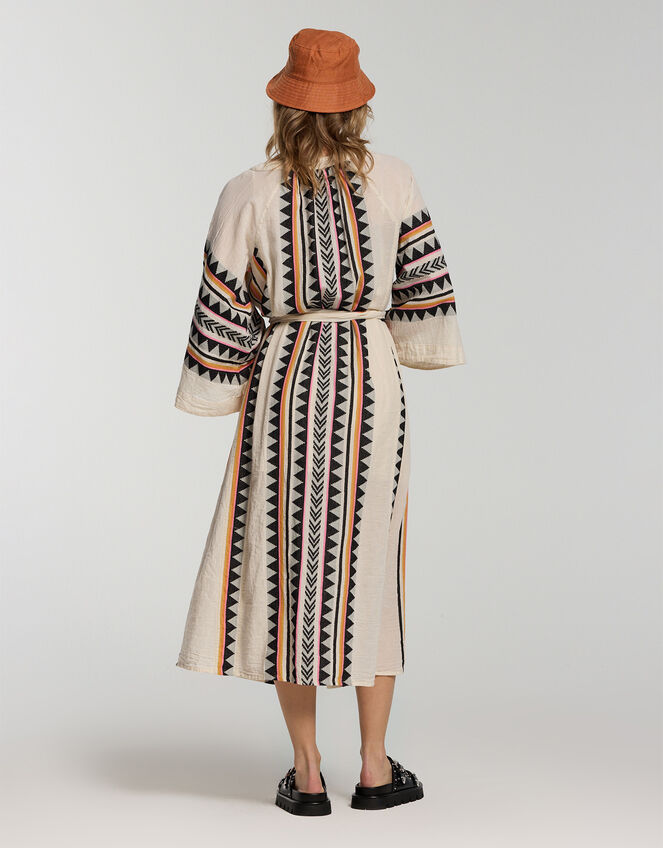 Devotion Twins Porto Pefko Maxi Dress, Natural (NEUTRAL), large