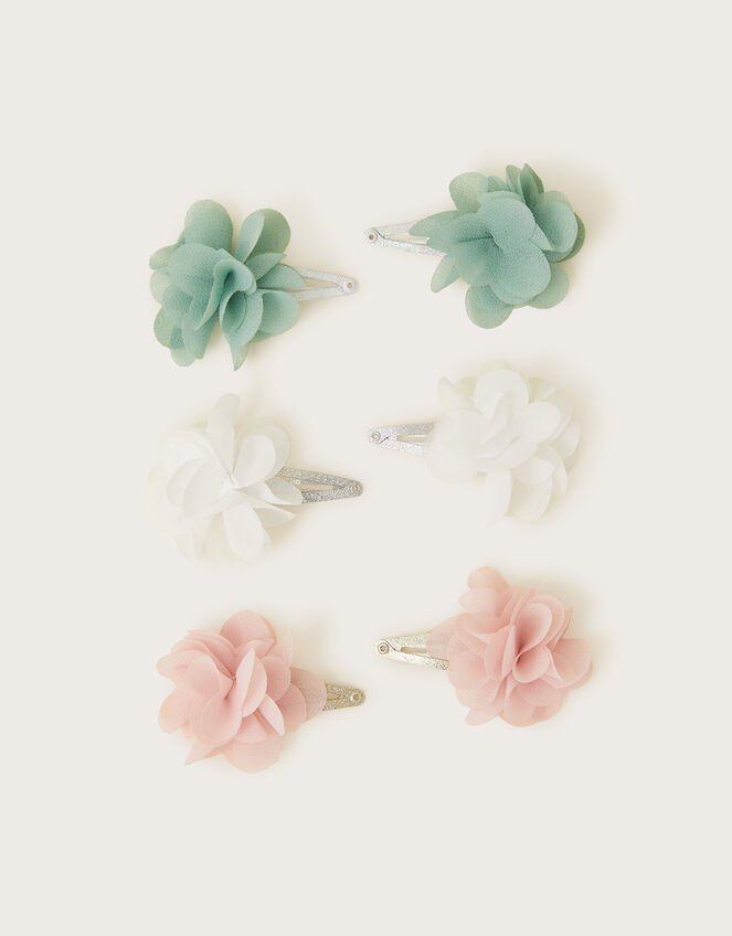 Floral Pom Pom Hairclip Floral Pom Pom Hairclip