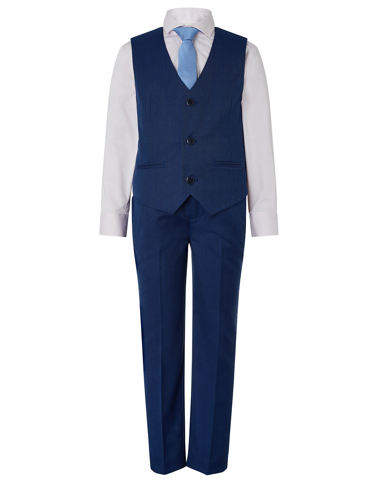 Jake Four Piece Suit Set Blue